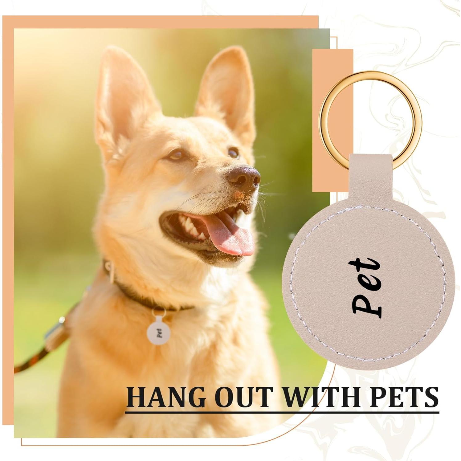 36 Llaveros de Cuero Sintético Wavyknot para DIY 8x5 cm