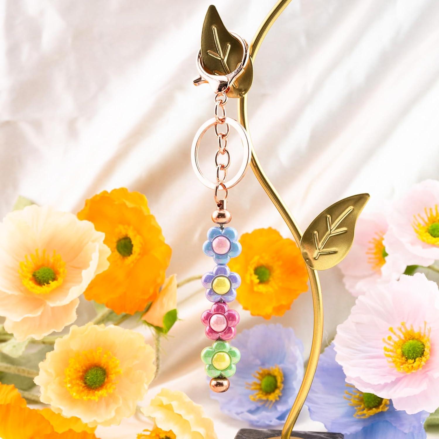 Kit de Llaveros Personalizables 8 Piezas Plata y Oro Rosa