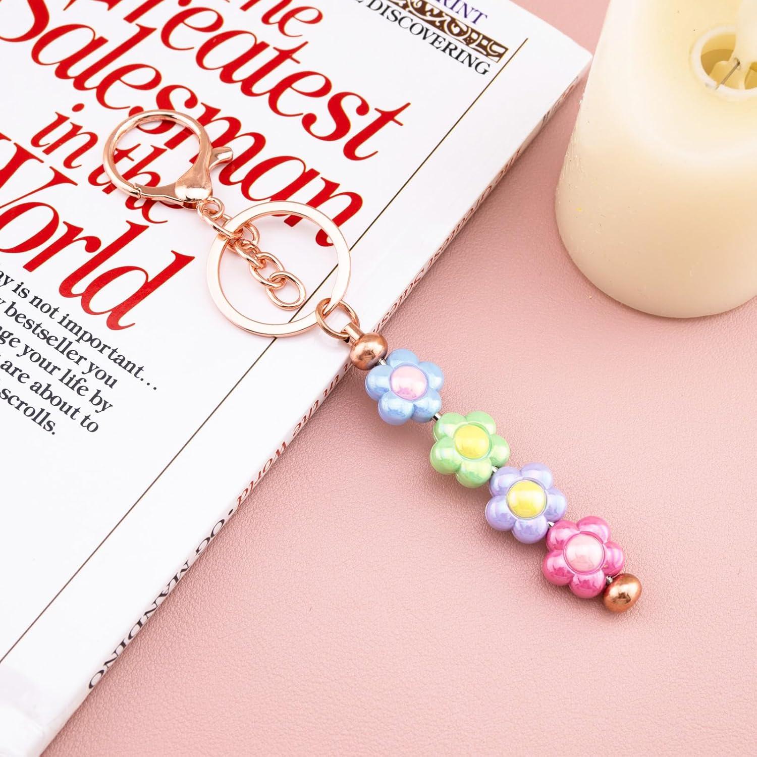 Kit de Llaveros Personalizables 8 Piezas Plata y Oro Rosa