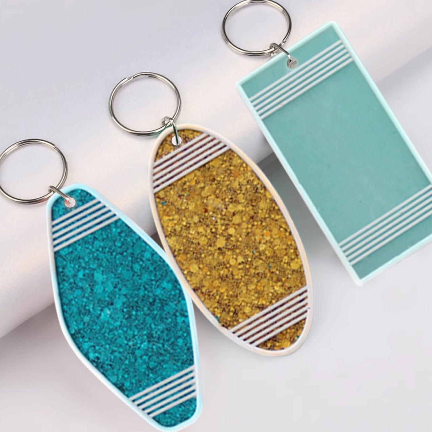 Molde de Silicona para Llaveros BROVITI - 4 Diseños DIY