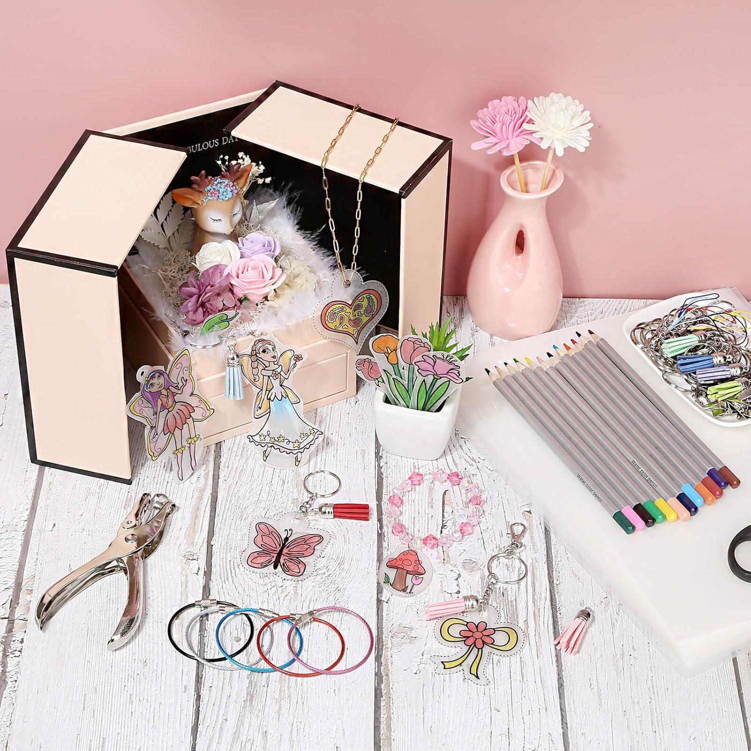 Kit de Manualidades de Plástico Encogible Thrilez 250 Piezas