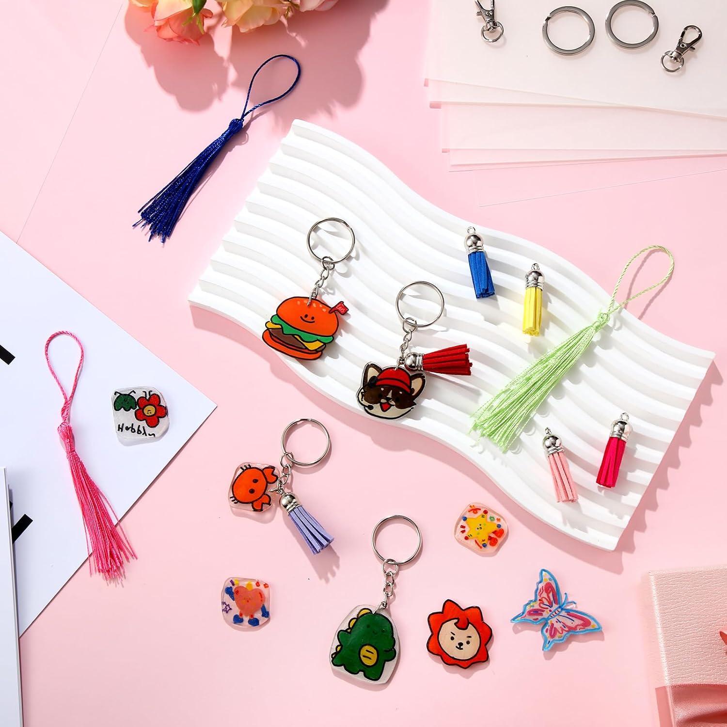 Set de Hojas de Plástico Encogible Auroray 95 Pcs Manualidades