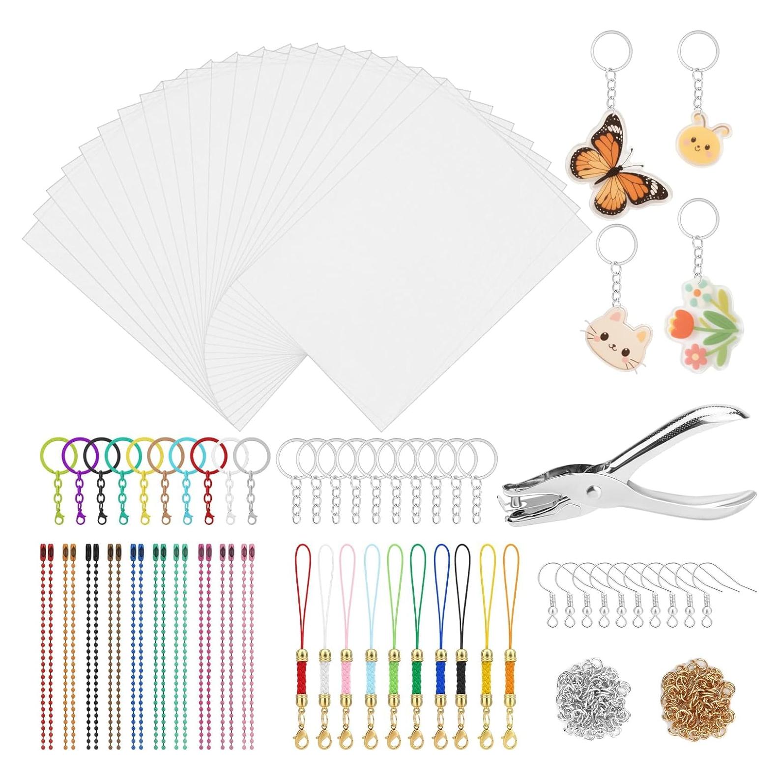 Kit de Hojas de Plástico Encogible EEEKit 281PCS DIY