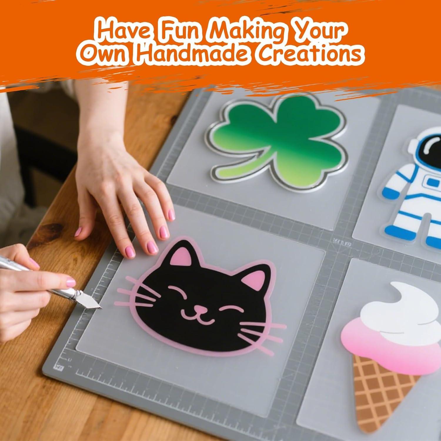 Kit de Hojas de Plástico Encogible EEEKit 281PCS DIY