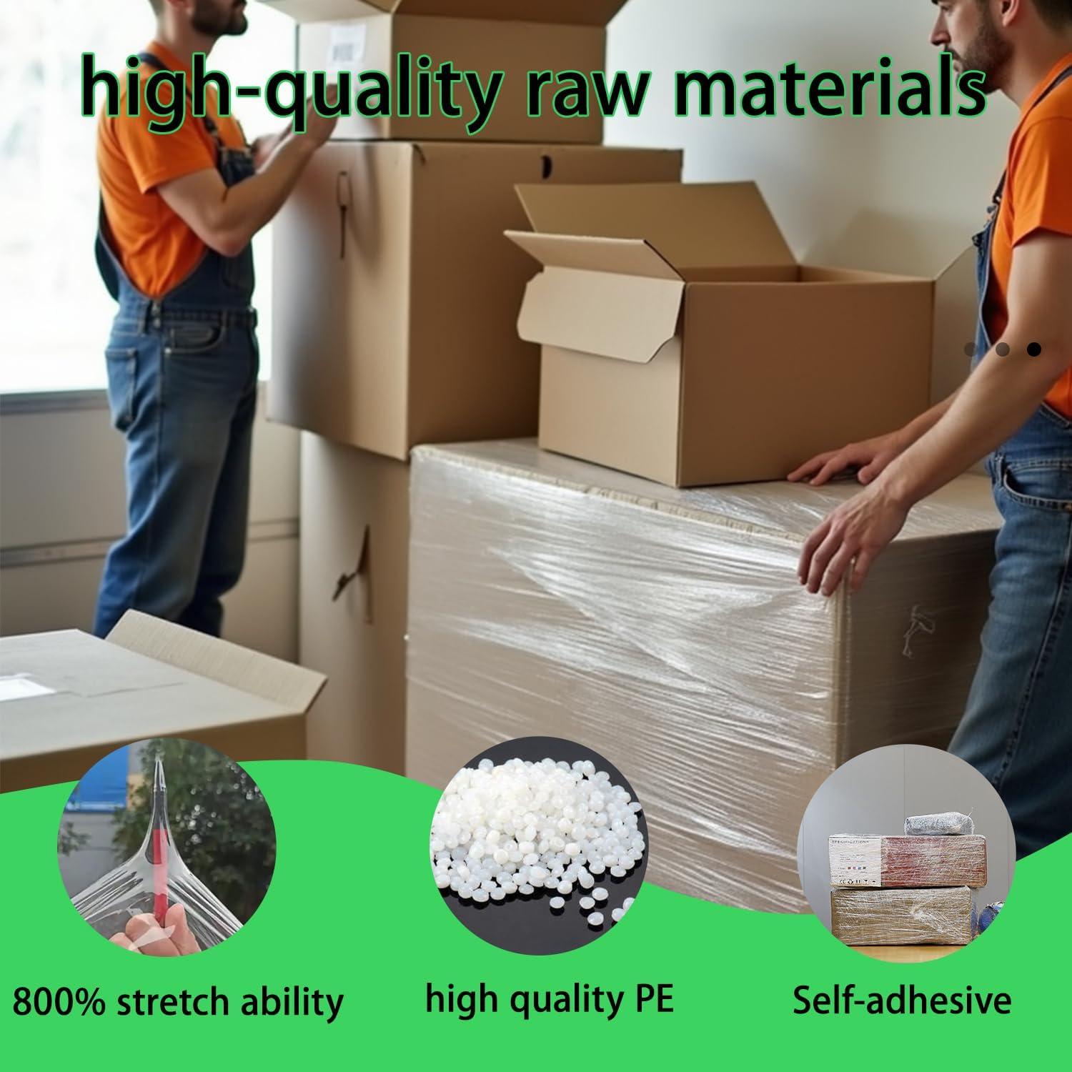 Película de Estiramiento CHUANGDANG 12.95cm x 304.8m 4 Rollos