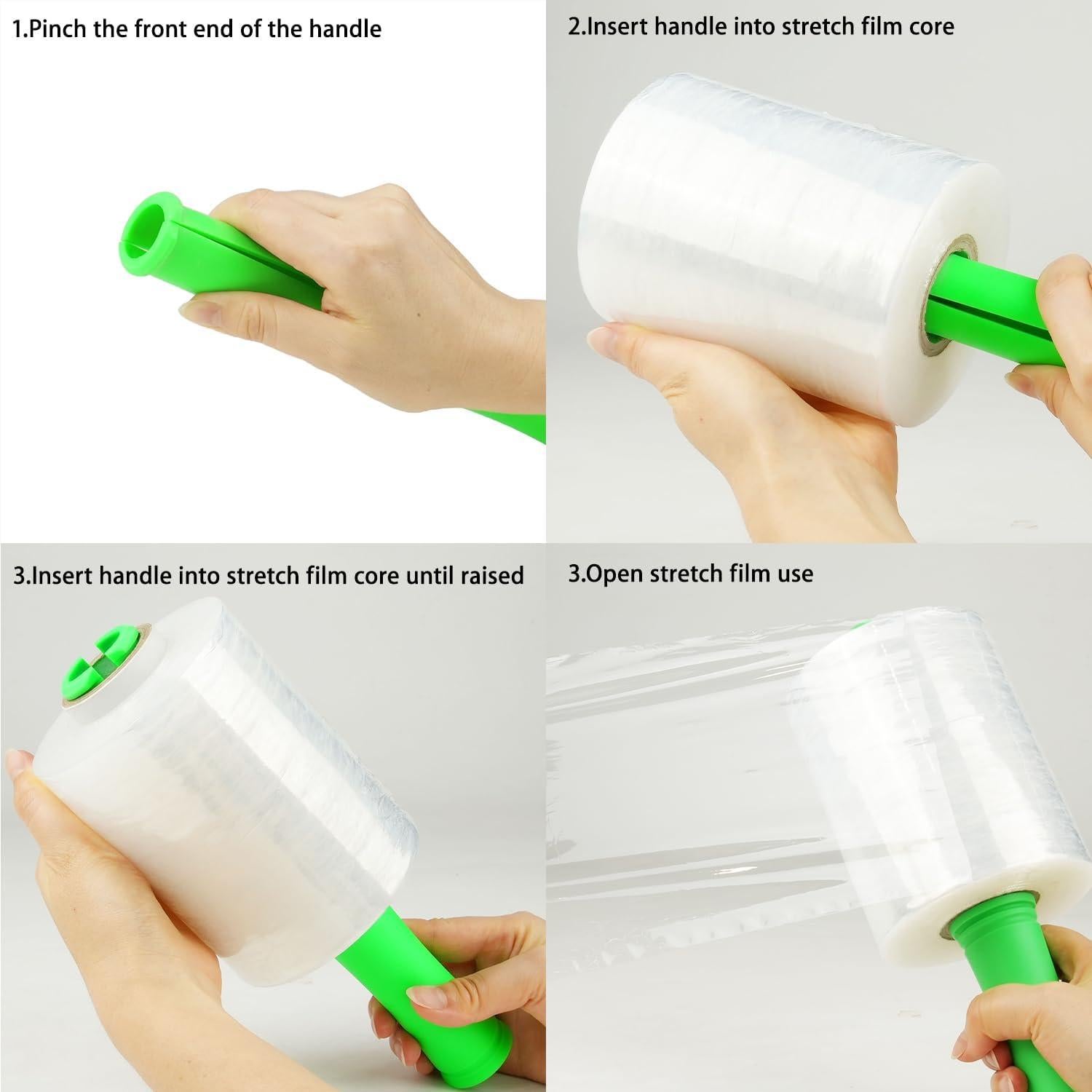 Película de Estiramiento CHUANGDANG 12.95cm x 304.8m 4 Rollos