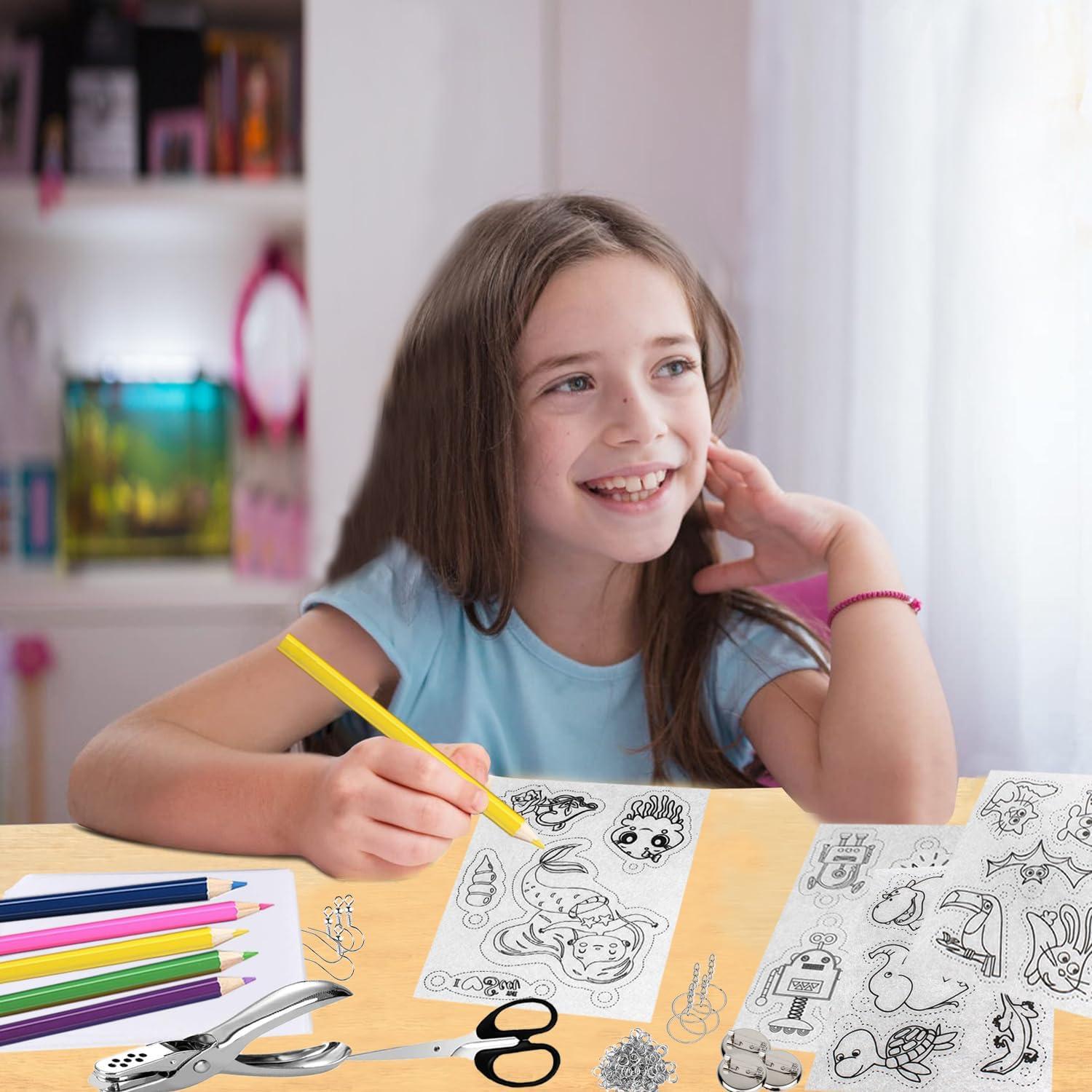 Kit de Manualidades Pirsuuel 184 Piezas Hojas Retráctiles DIY