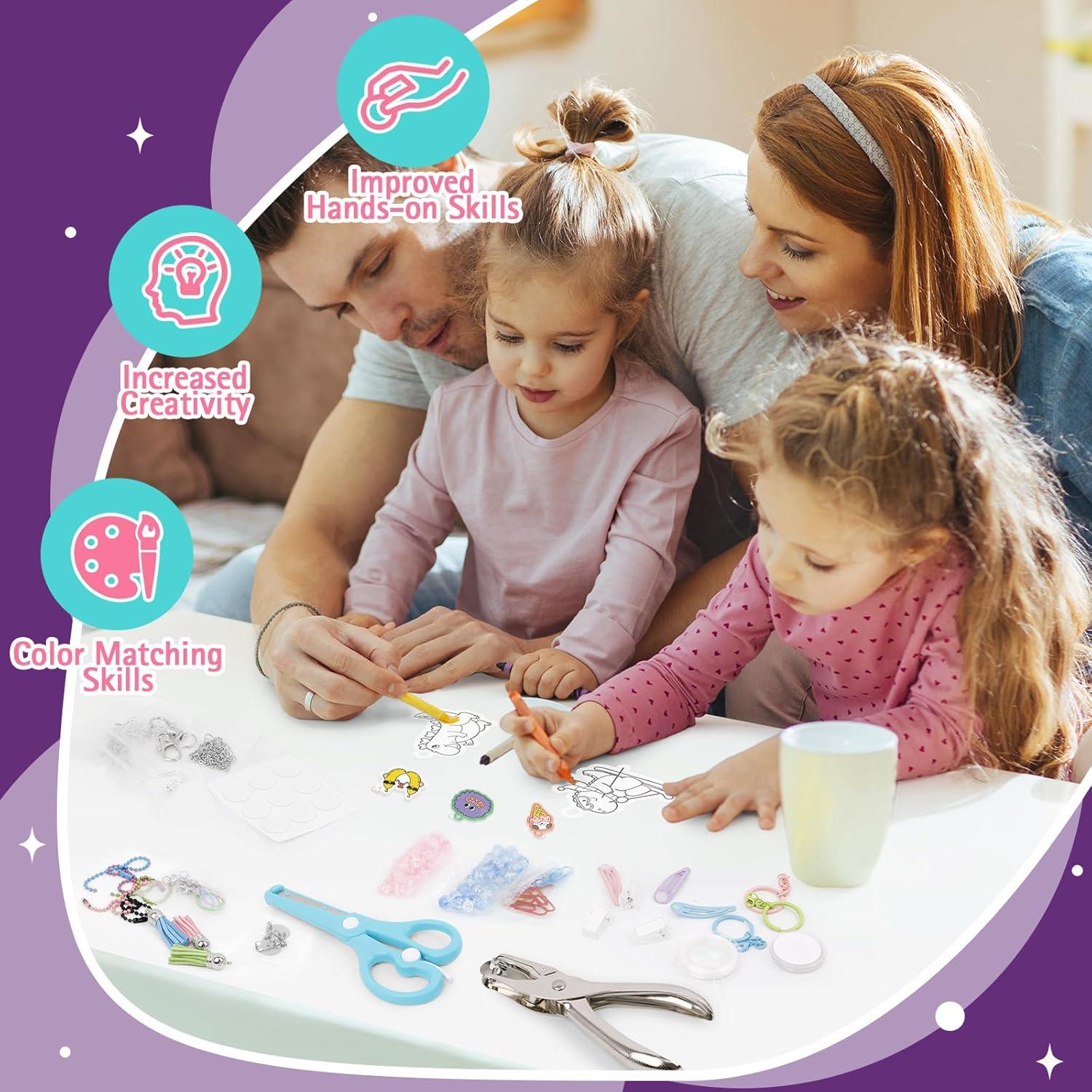 Kit de Arte Retráctil Edulok RSP-01 195 Piezas con Accesorios