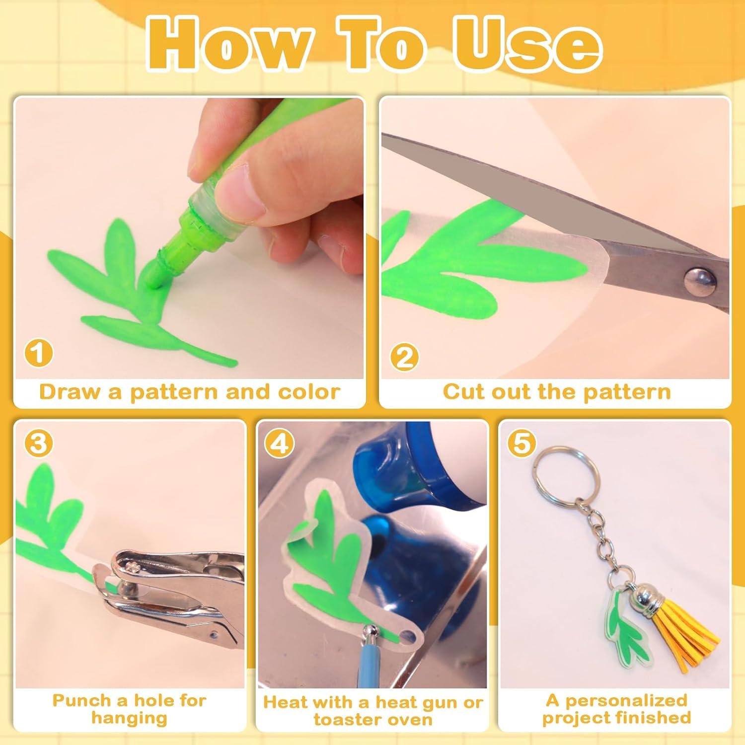 36 Hojas de Plástico Retráctil Genérico 20x14.5 cm DIY