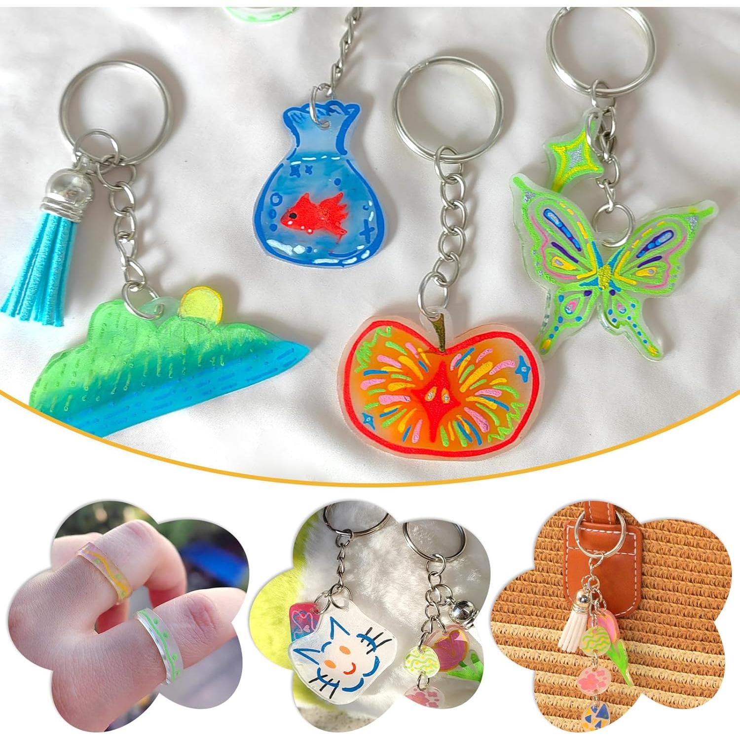 36 Hojas de Plástico Retráctil Genérico 20x14.5 cm DIY