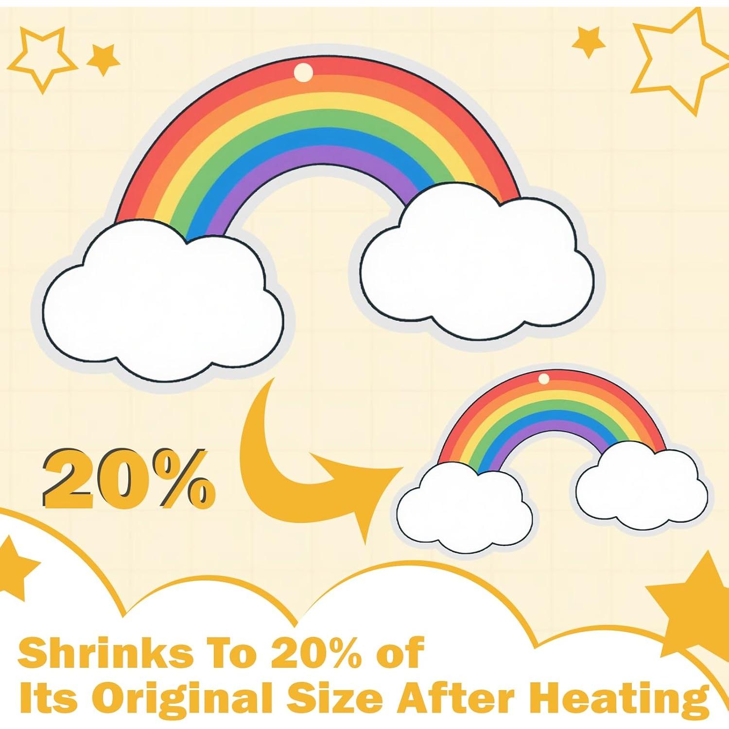 36 Hojas de Plástico Retráctil Genérico 20x14.5 cm DIY