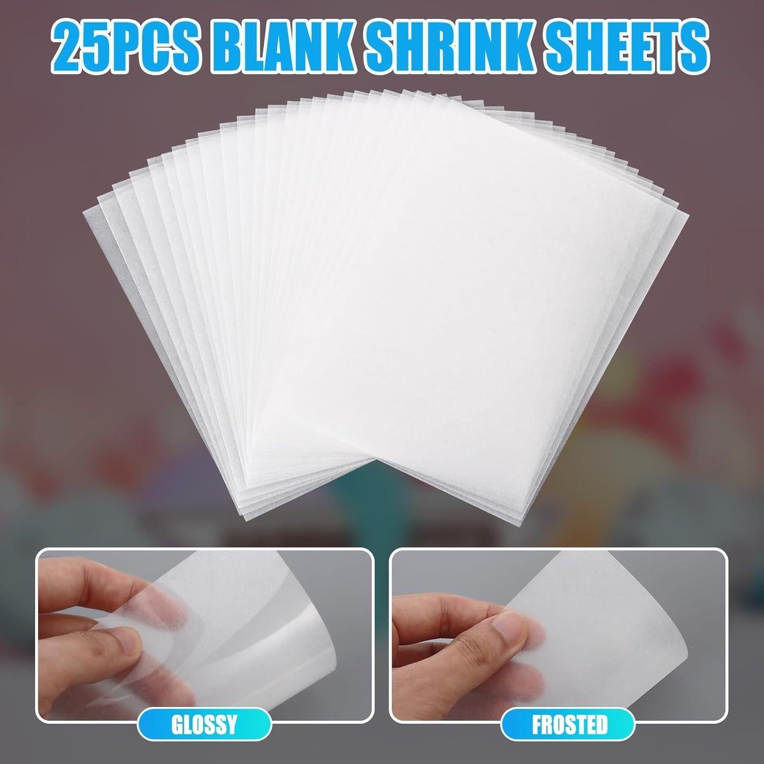 Kit de Manualidades Draupnir - 165 Piezas de Hojas Encogibles