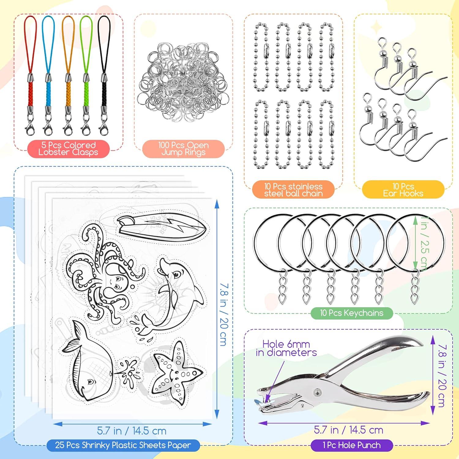 Kit de Papel Encogible PETDCHEB 160 Piezas Manualidades