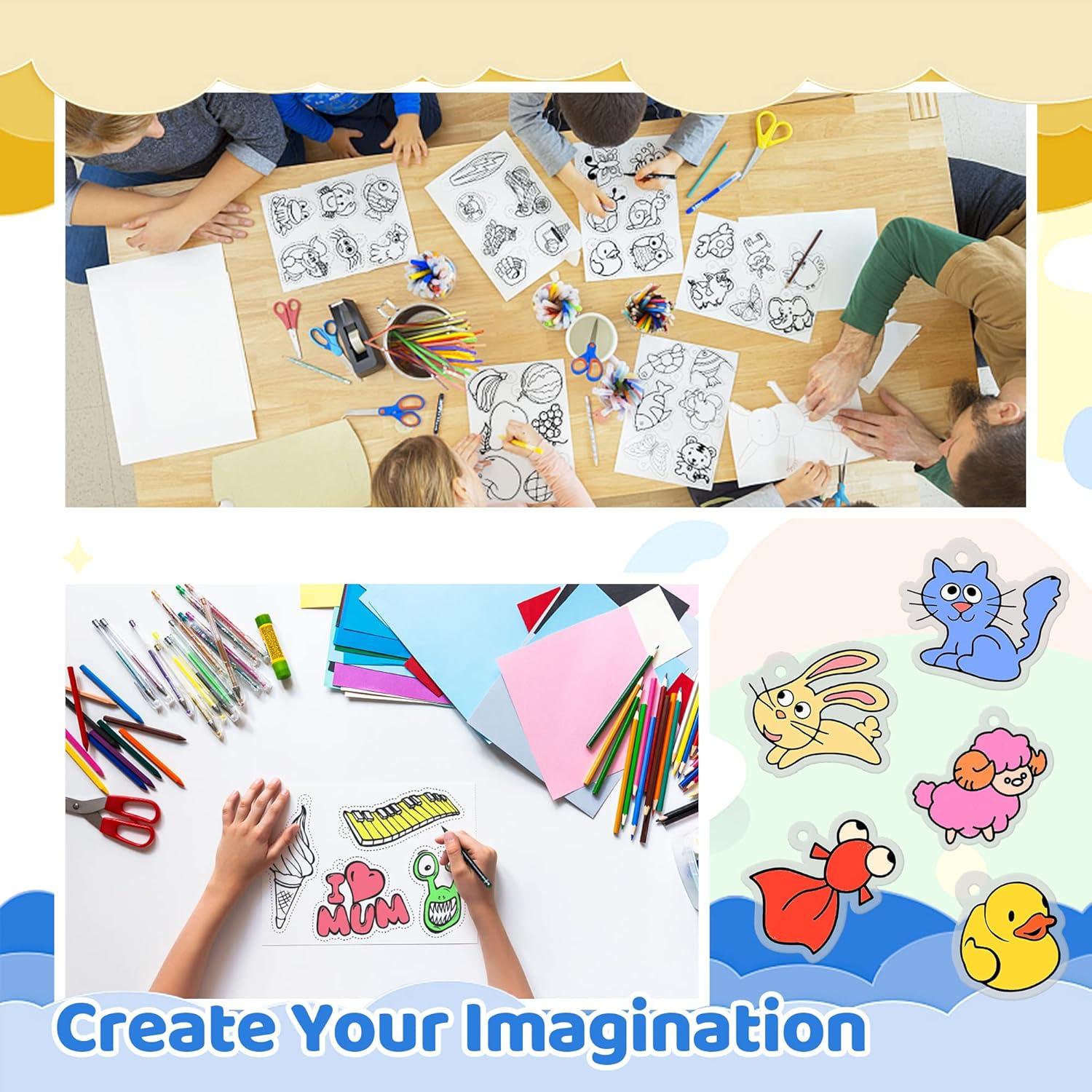 Kit de Papel Encogible PETDCHEB 160 Piezas Manualidades