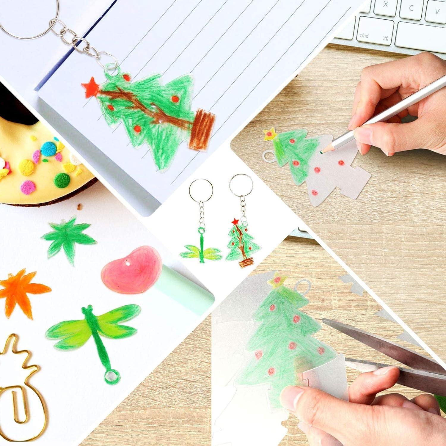 36 Hojas de Plástico Retráctil Wedeng A5 para Manualidades