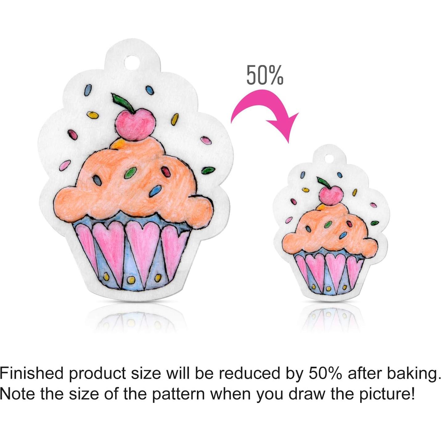 Kit de Manualidades TUPARKA 60 Piezas Plástico Termocontraíble