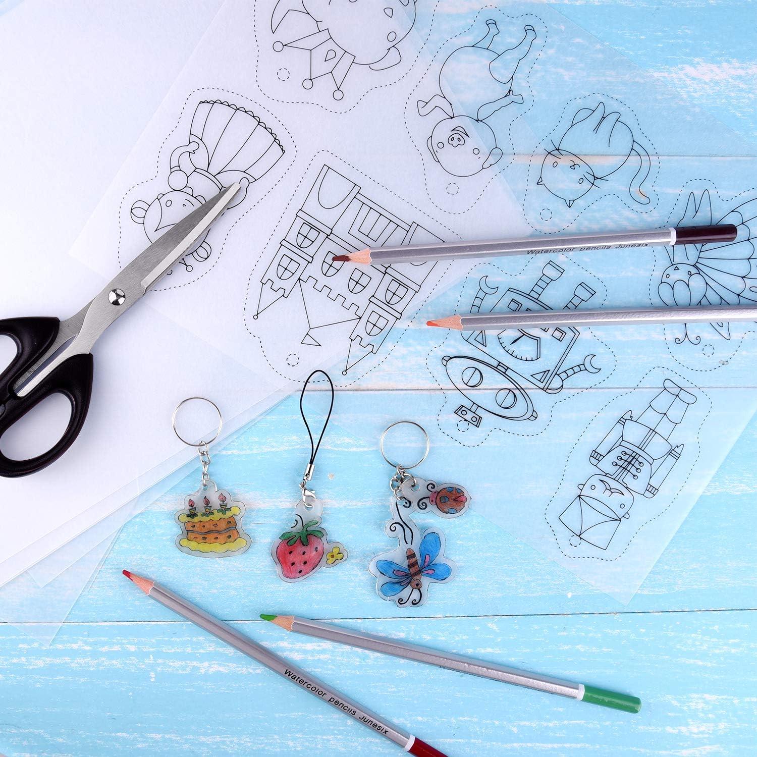 Kit de Manualidades TUPARKA 60 Piezas Plástico Termocontraíble