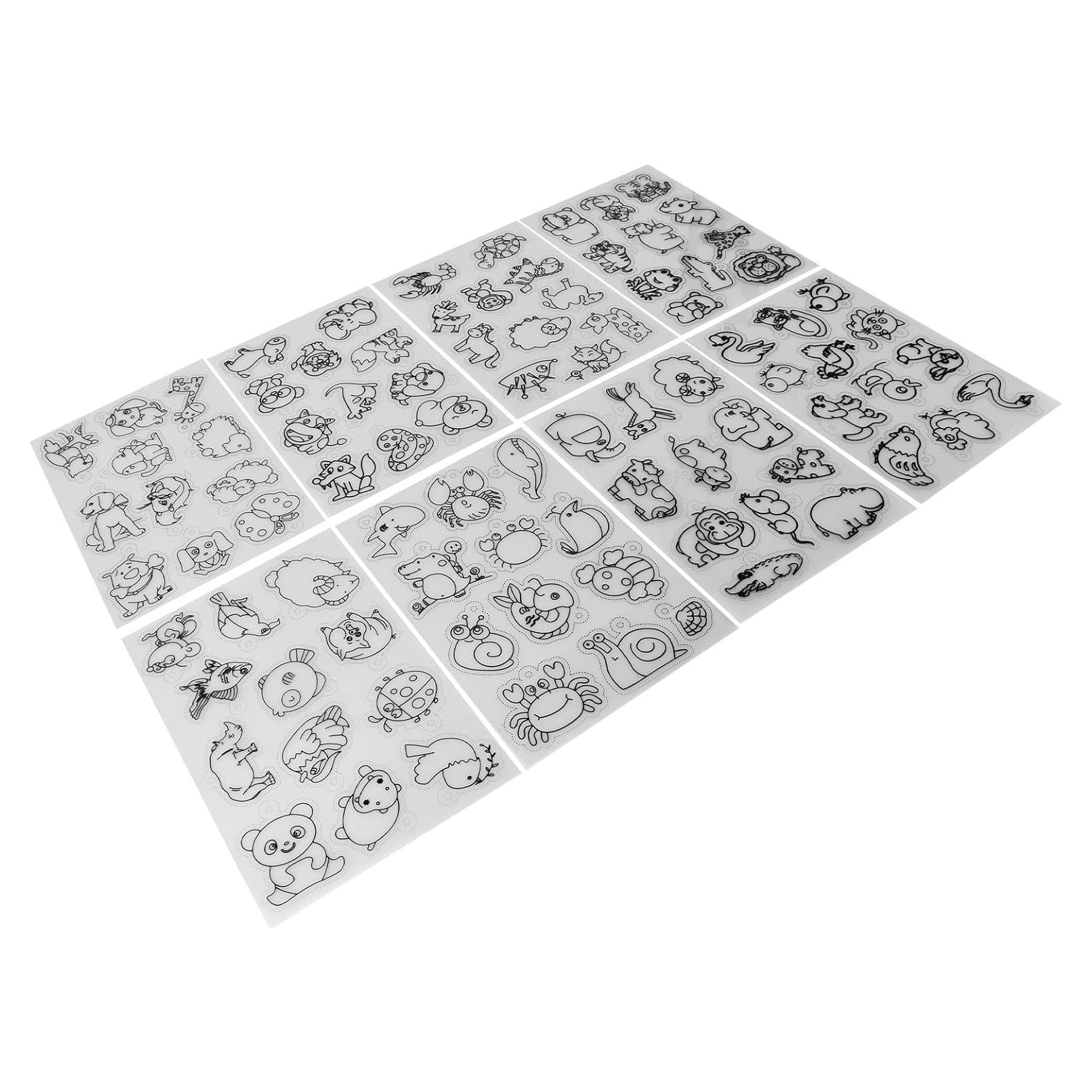 Hojas de Encogimiento Térmica WQAPVHBG 8 Piezas 20x14.5cm