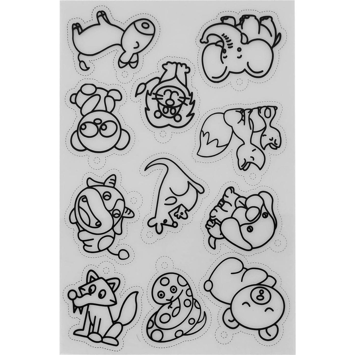 Hojas de Encogimiento Térmica WQAPVHBG 8 Piezas 20x14.5cm