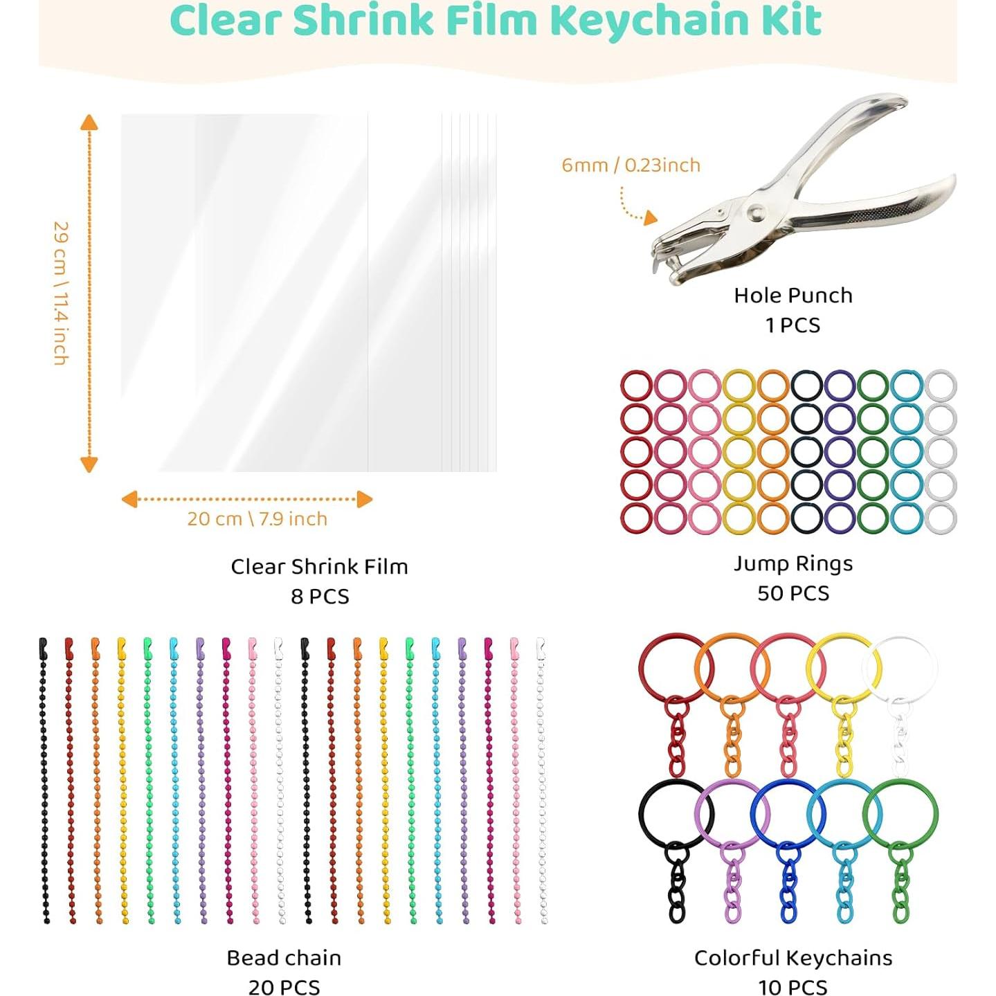 Kit de Hojas de Plástico Retráctil YONOVO 89 Piezas