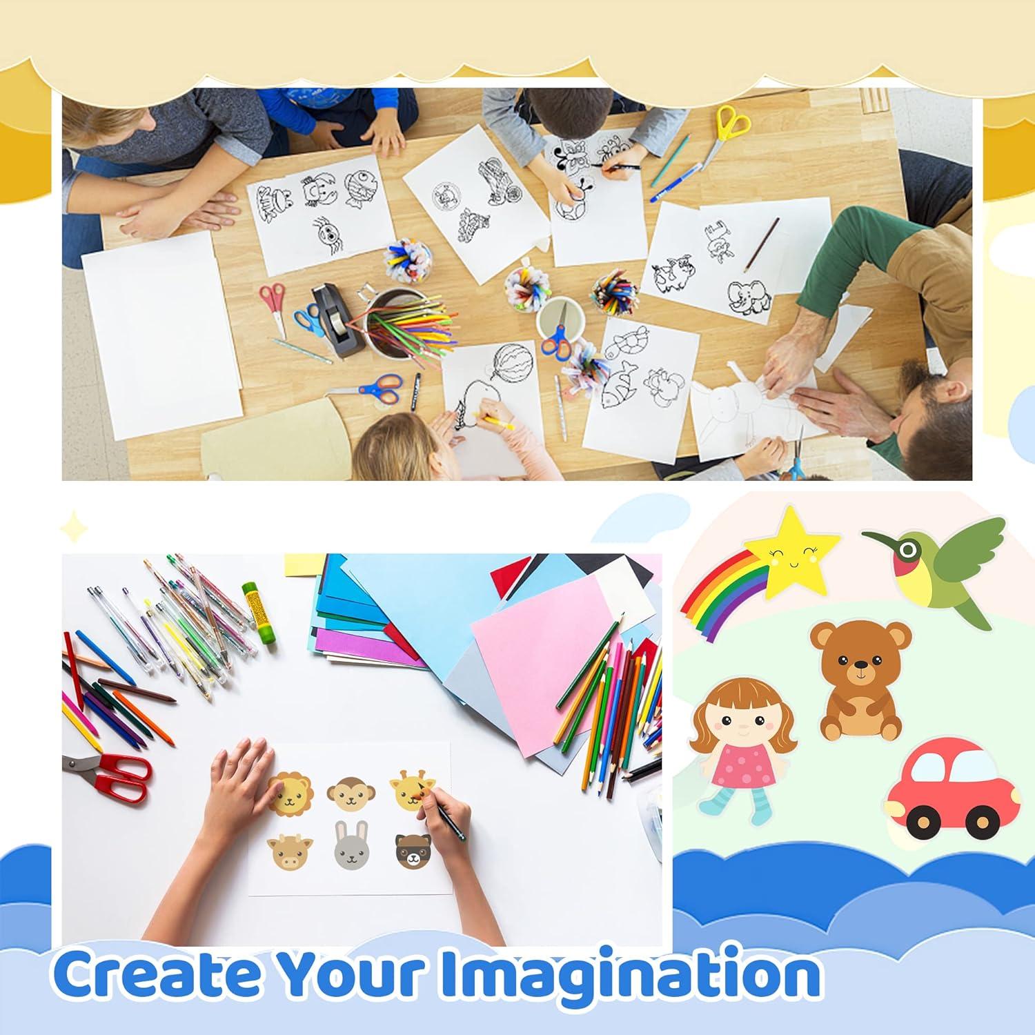 Kit de Manualidades PETDCHEB - 160 Piezas de Papel Encogible