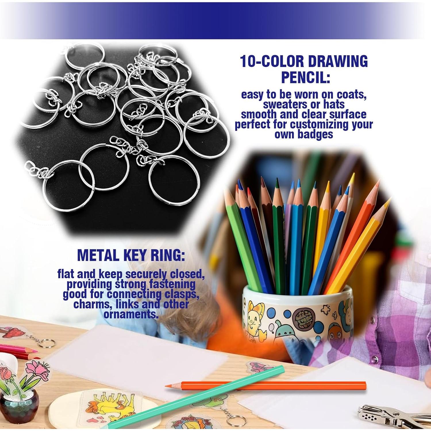 Kit de Manualidades Waltool 161 Piezas con Películas Retráctiles