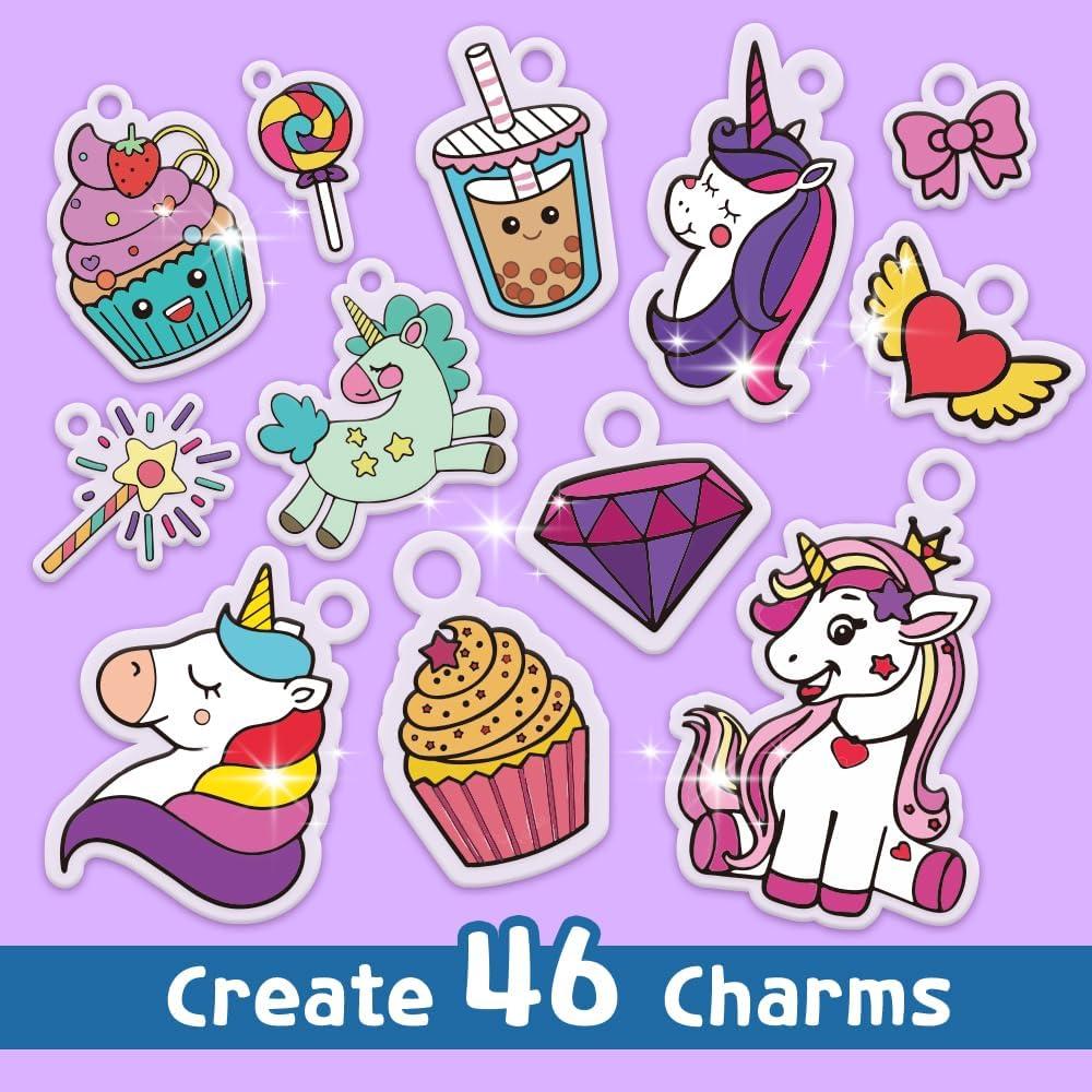 Kit de Manualidades de Plástico Encogible Yrinfay 89Pcs