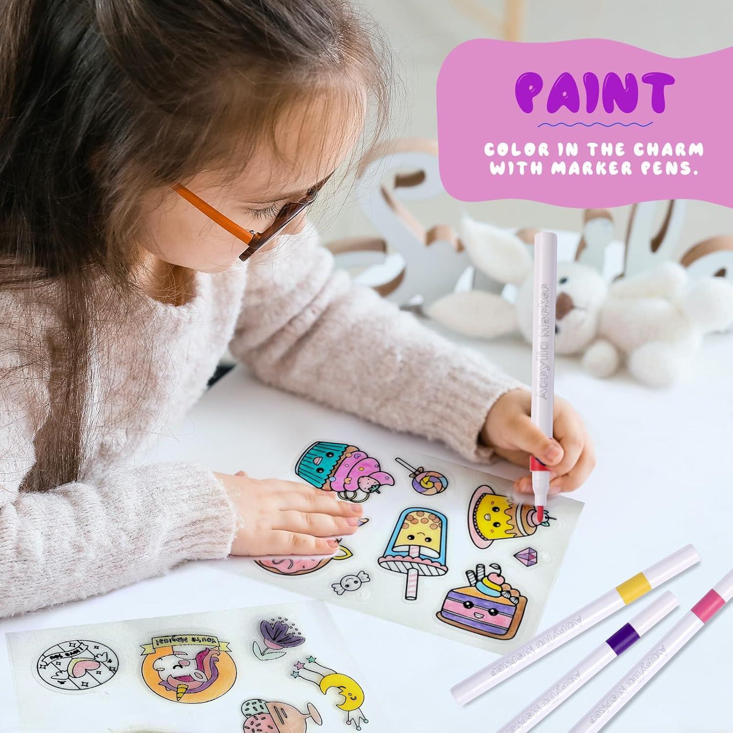 Kit de Manualidades de Plástico Encogible Yrinfay 89Pcs