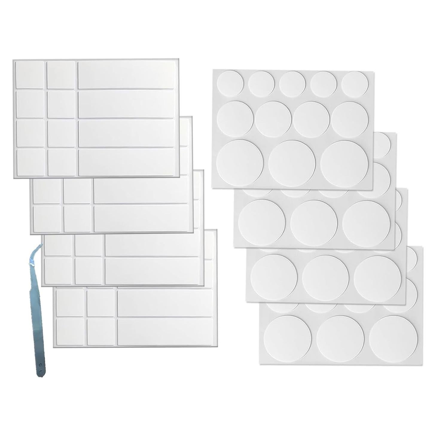 Cinta de Montaje Doble Cara Wensskku 96PCS 20.6x14.6cm