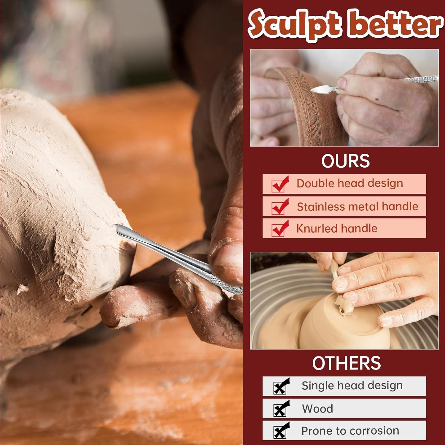 Juego de Herramientas de Esculpido en Cera Piriuuo - 5 Estilos