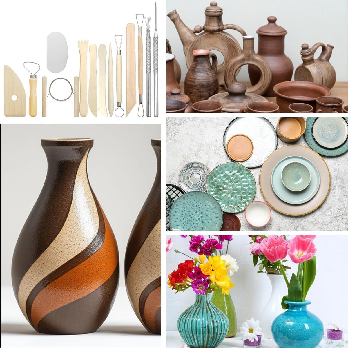 Kit de 13 Herramientas de Escultura de Arcilla CKANDAY