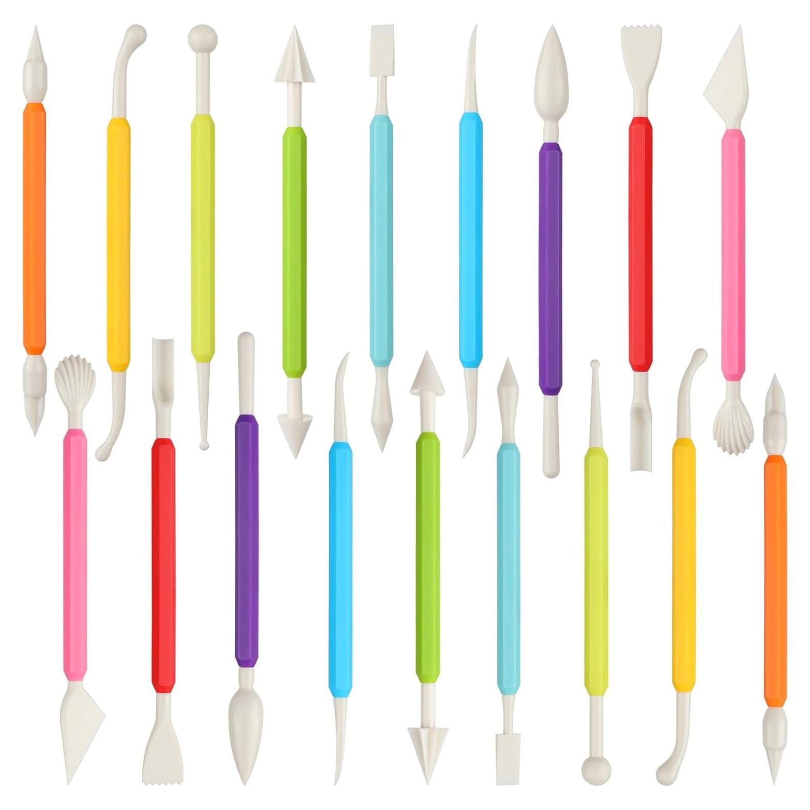 Kit de Herramientas de Escultura en Arcilla 18 Piezas BNJZWJJ