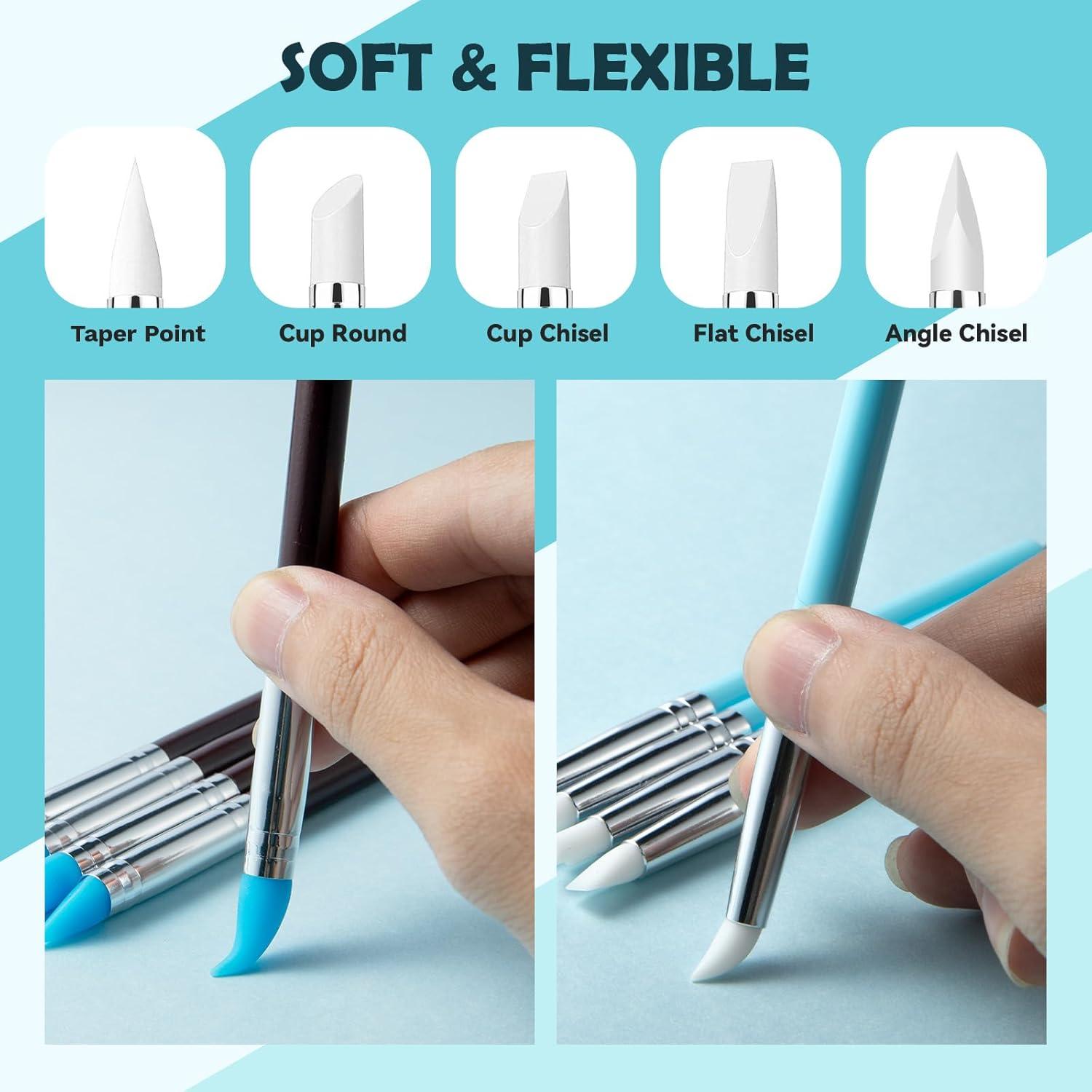 Kit de Herramientas de Escultura de Arcilla Thyrflen 18PCS