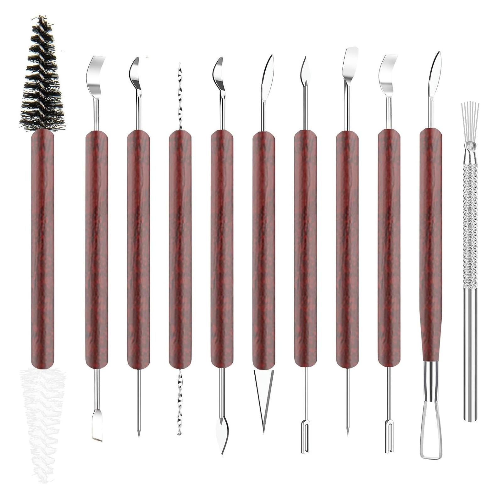 Kit de Herramientas de Escultura en Arcilla Thyrflen 11 Piezas