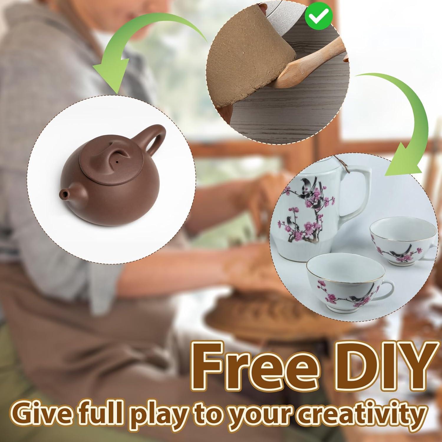 Juego de 10 Herramientas de Modelado de Arcilla JIYIN 15 cm