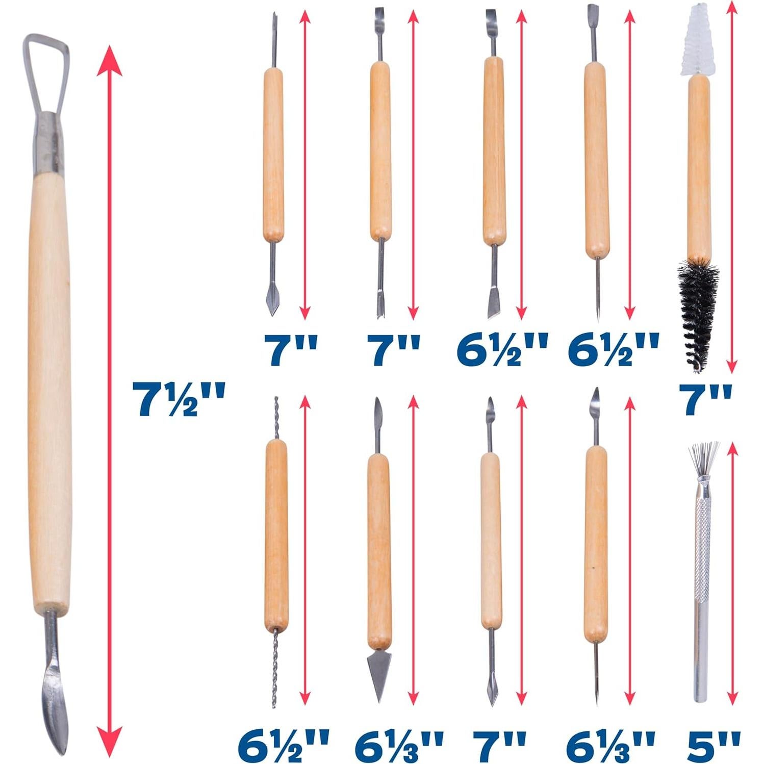 Juego de Herramientas de Escultura Sculpt Pro - 11 Piezas