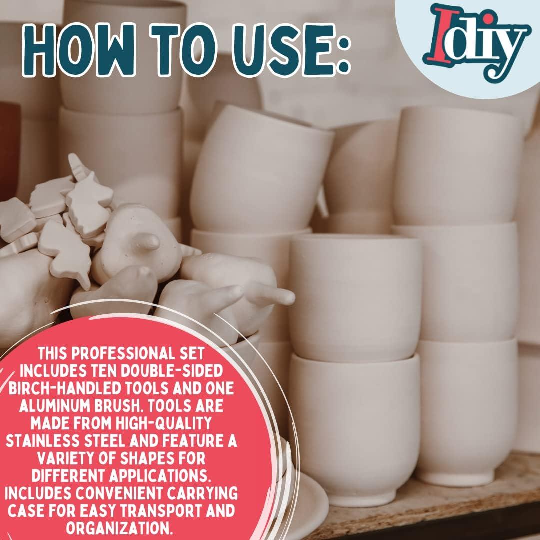 Juego de Herramientas de Escultura Sculpt Pro - 11 Piezas