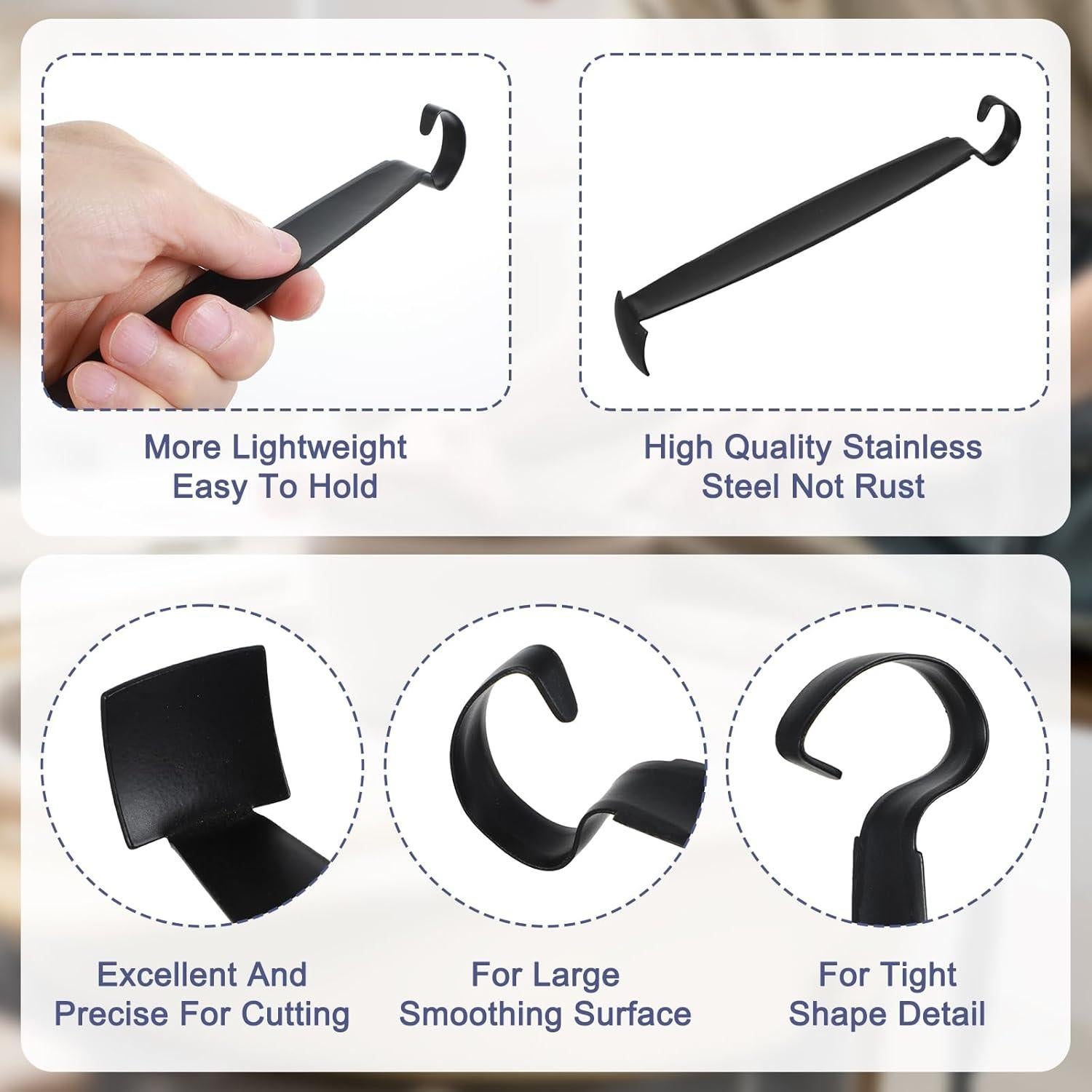 Herramientas de Recorte de Cerámica Quilax - 2 Piezas Doble Cara