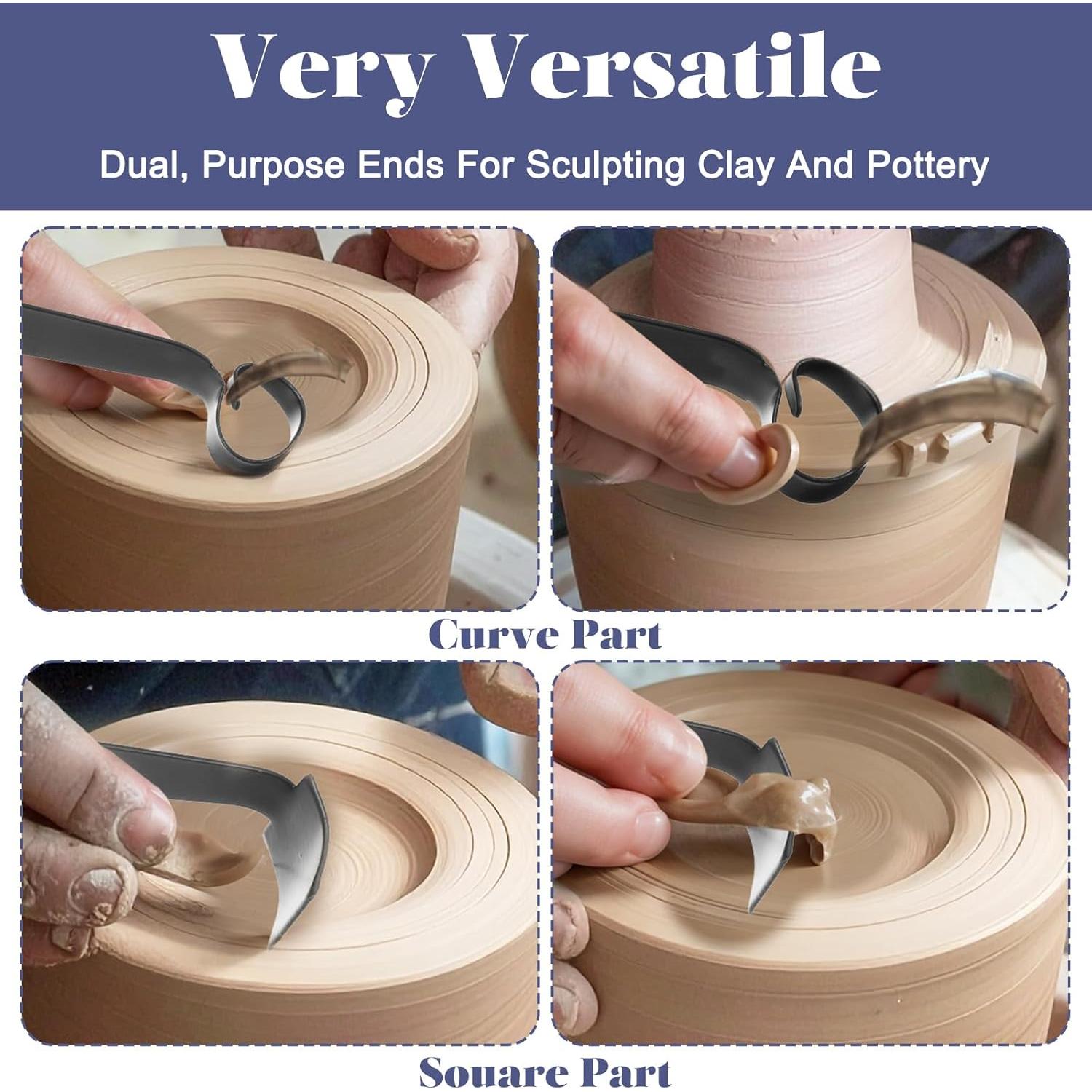 Herramientas de Recorte de Cerámica Quilax - 2 Piezas Doble Cara