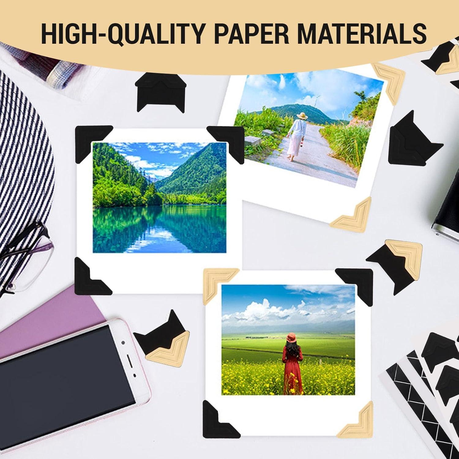 Etiquetas de Esquina Adhesivas LOGJAM 810 Pcs para Fotos