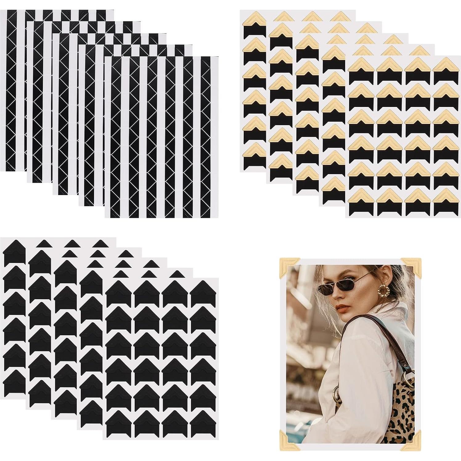 Etiquetas de Esquina Adhesivas LOGJAM 810 Pcs para Fotos