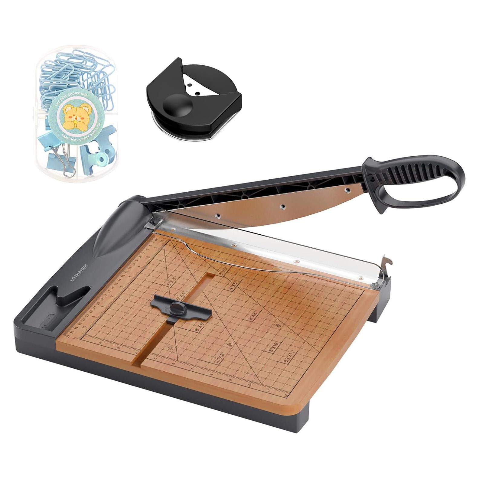 Cortadora de Papel Guillotina LOTHANEK 30.48 cm 32 Hojas