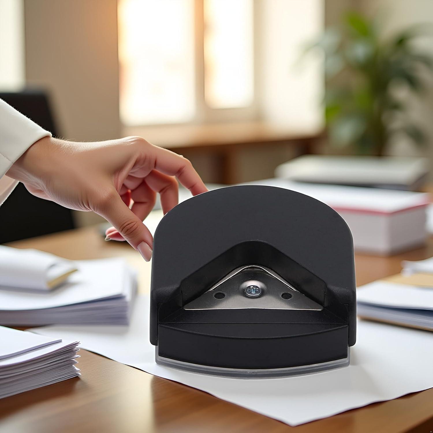 Cortador de esquinas redondeadas WaigN 4mm negro