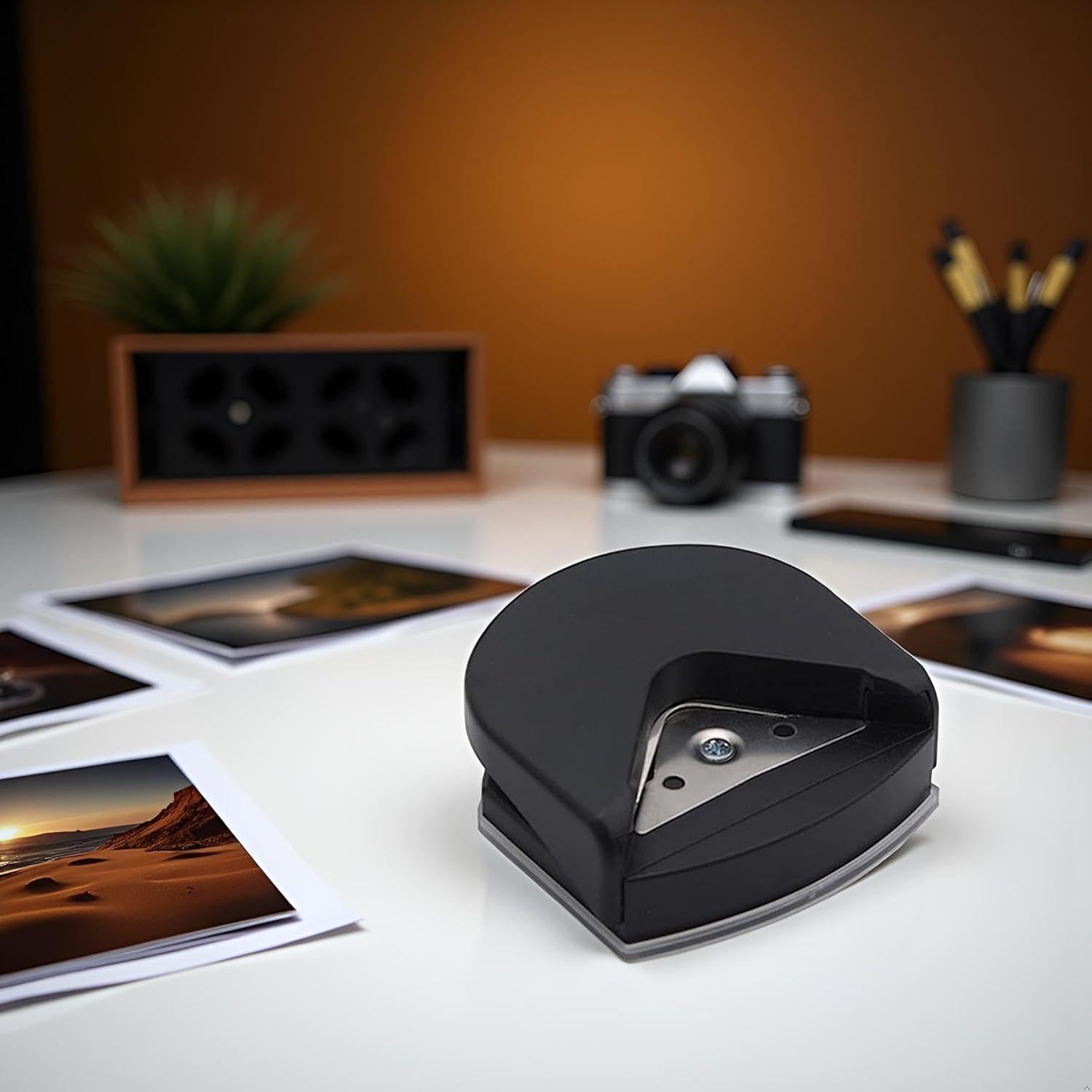 Cortador de esquinas redondeadas WaigN 4mm negro