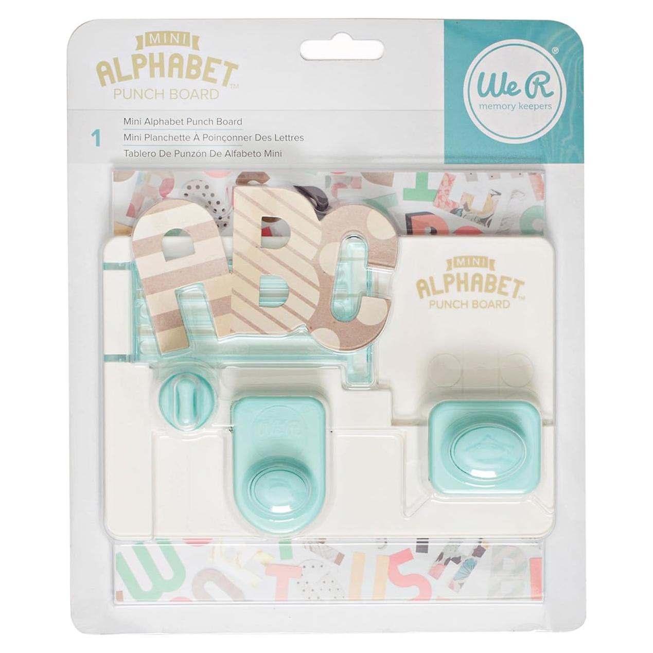Tablero de Troquel de Alfabeto We R Memory Keepers 18.6x16.99 cm