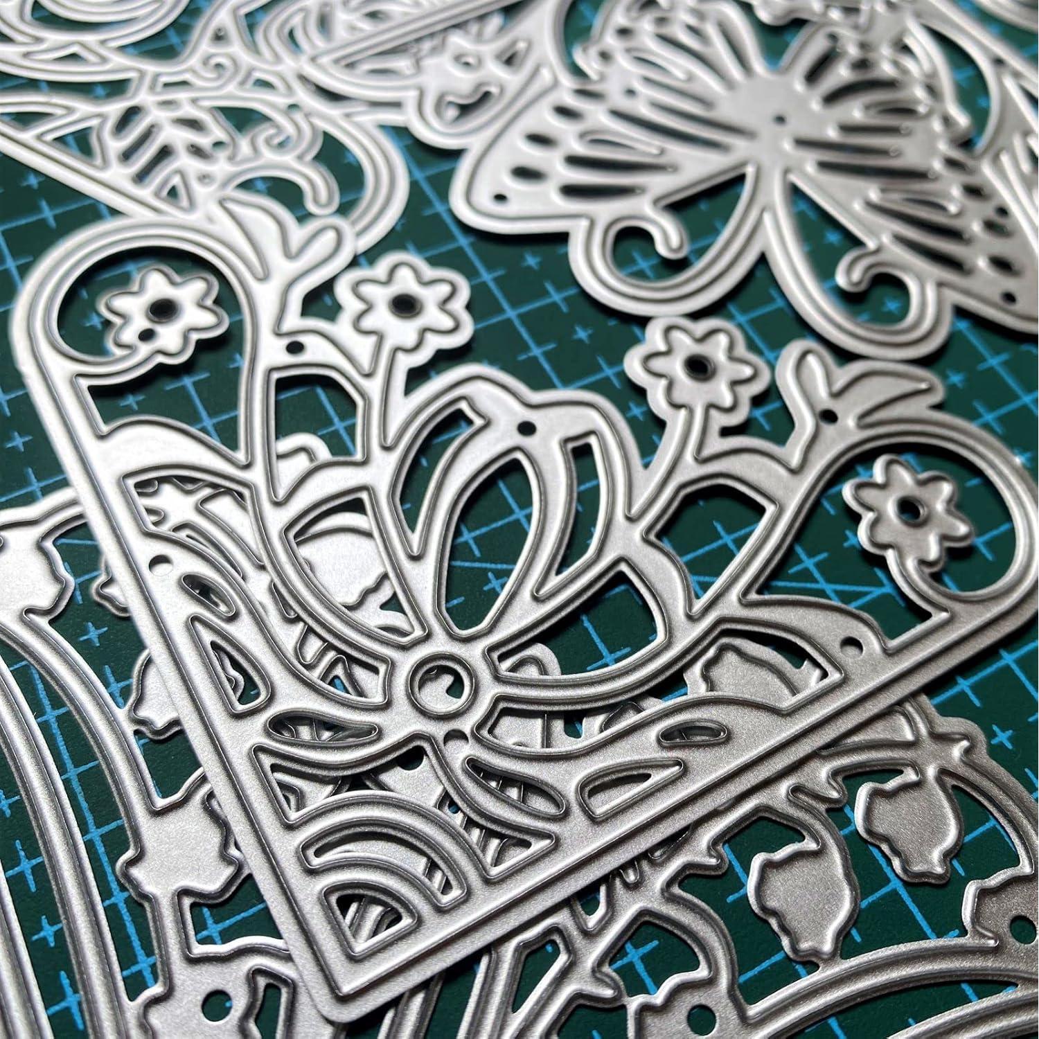 6 Troqueles de Esquina de Acero ZbFwmx 7.62cm para Scrapbook