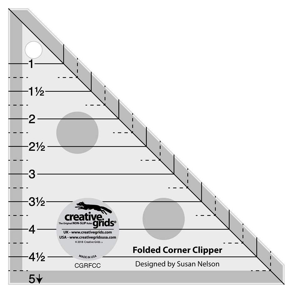 Regla de Corte de Esquinas Dobladas Creative Grids 12.7cm