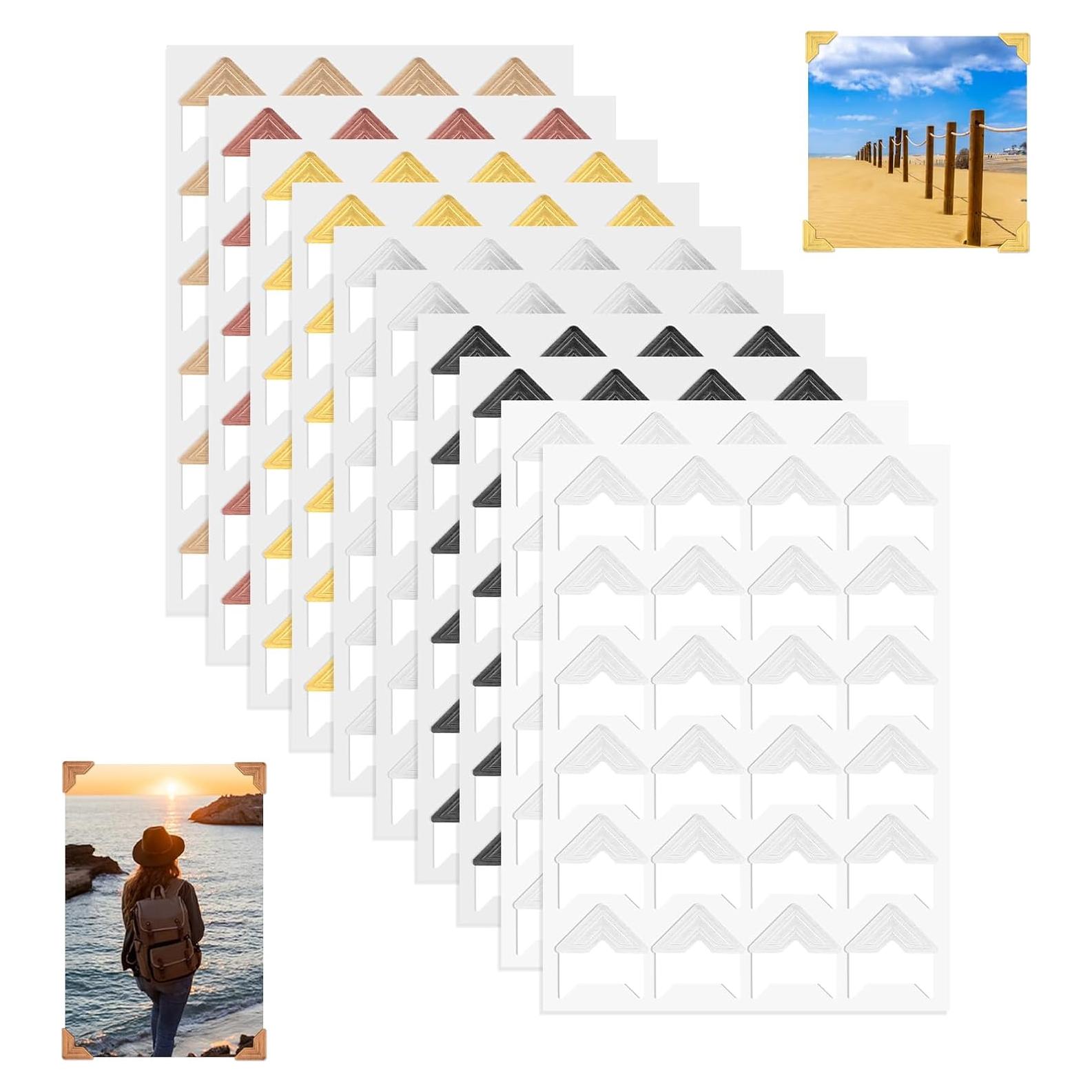 240 Esquinas Autoadhesivas para Fotos QfwdfcTrenz 6 Colores