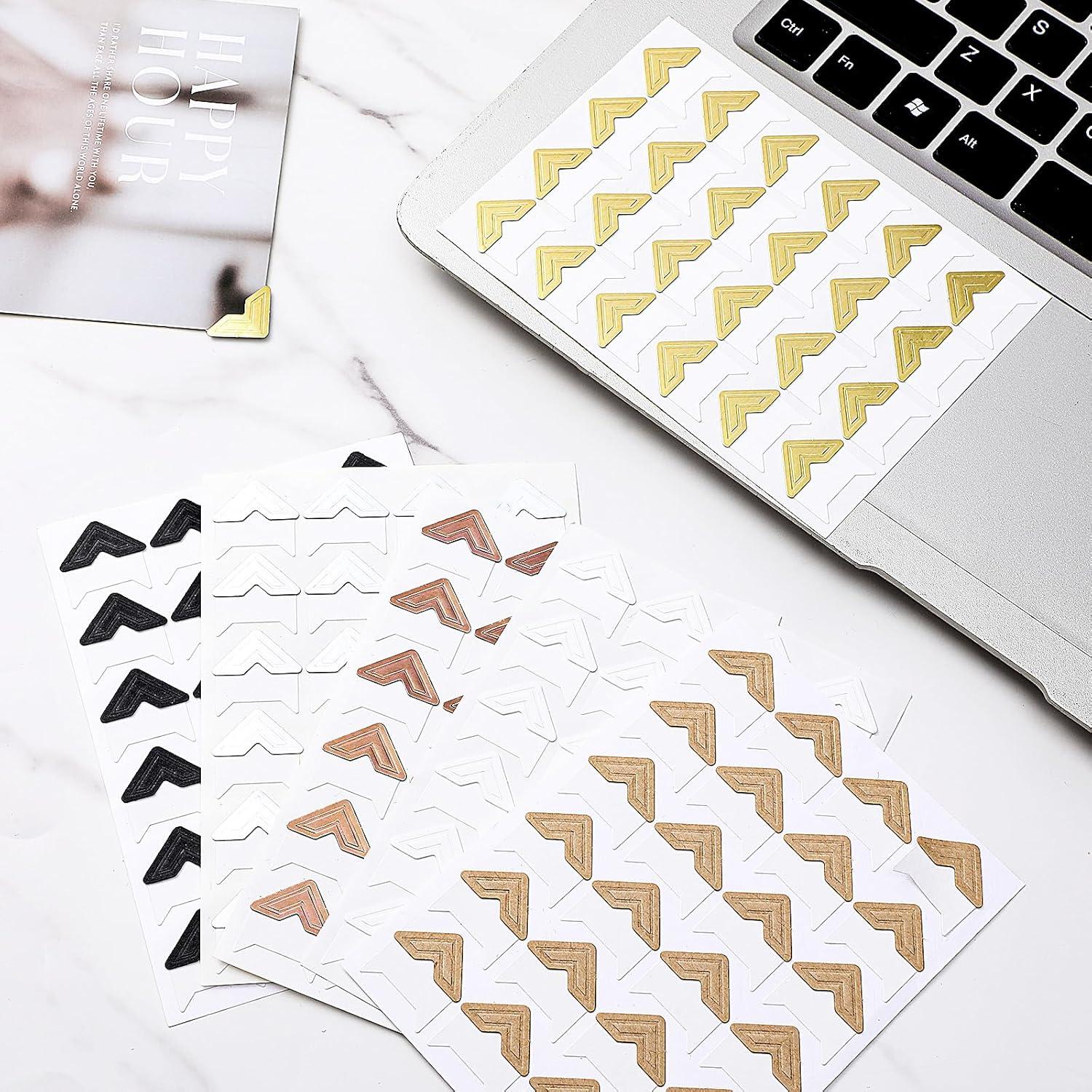 240 Esquinas Autoadhesivas para Fotos QfwdfcTrenz 6 Colores