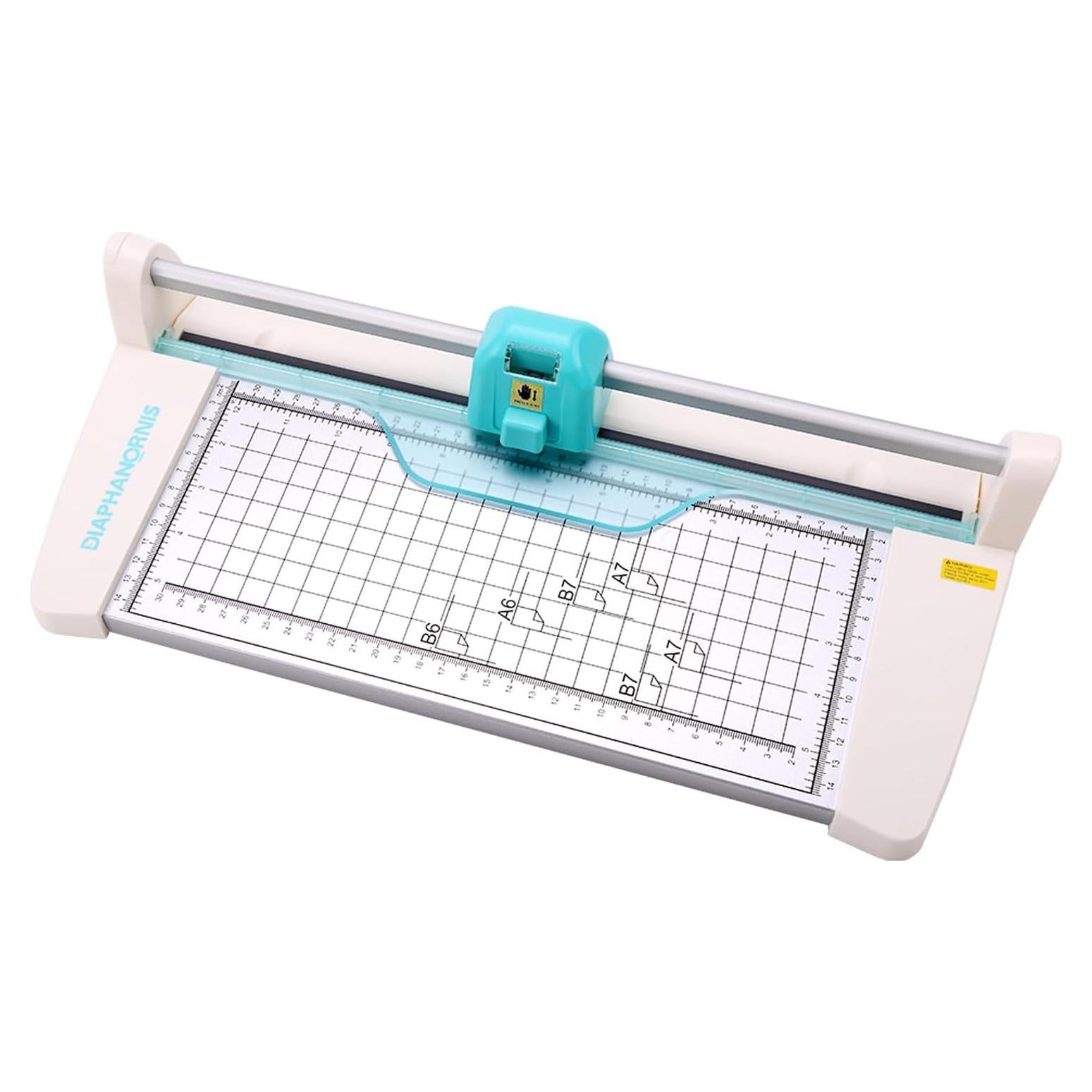 Cortadora de Papel Rotativa 4-en-1 DIAPHANORNIS 30.48 cm